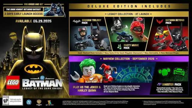 LEGO Batman: Karanlık Şövalye Mirası Dijital Deluxe Sürümü
